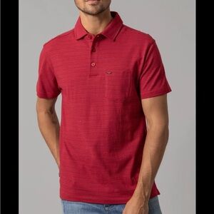 BUGATCHI Red Polo Shirt